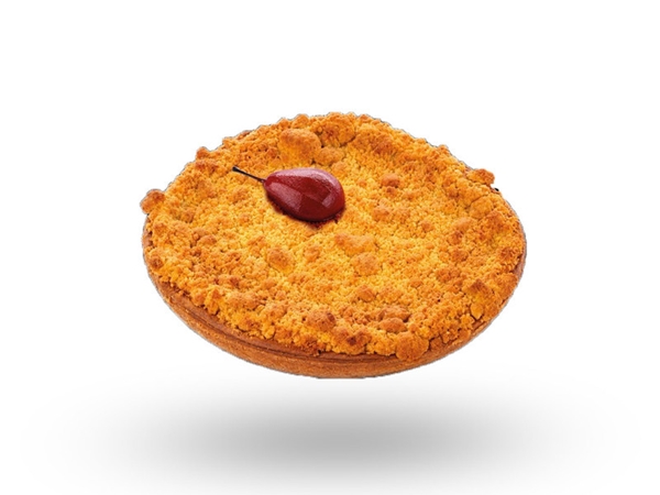 Stoofpeer kruimelvlaai